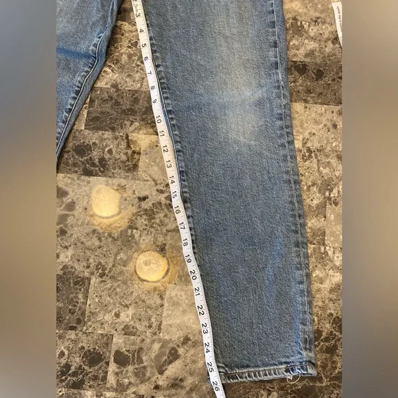 Citizens Of Humanity Olivia High Rise Slim Ankle Frayed Streetwear Jean WM 31 - Picture 13 of 16